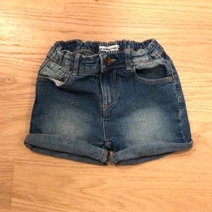 Girls’ denim shorts size 6 (French brand)